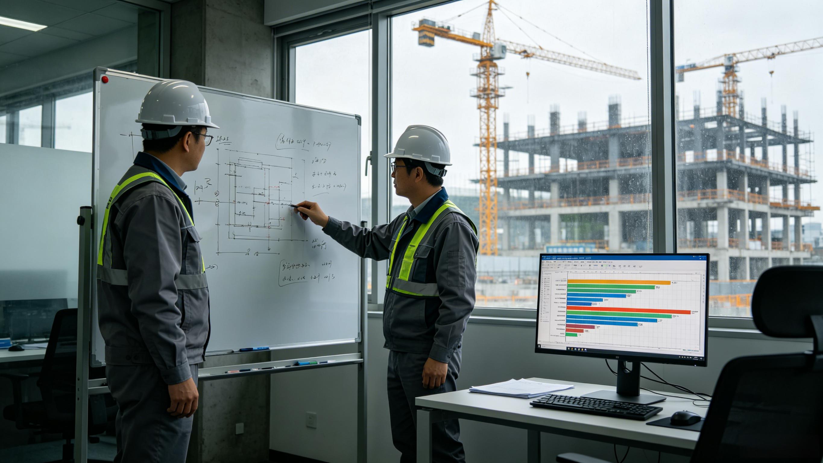 某建筑施工企业项目现场